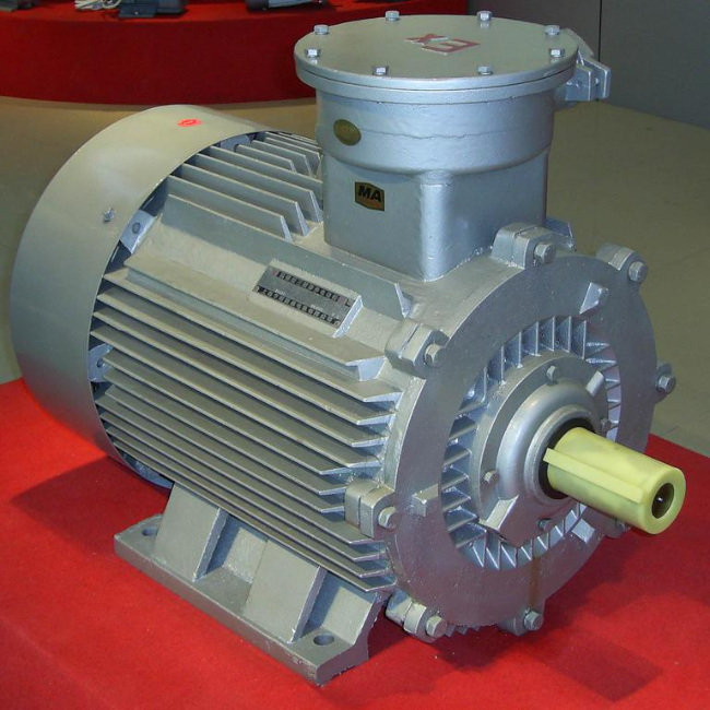 YE3-355M-4防爆电机45°角实拍